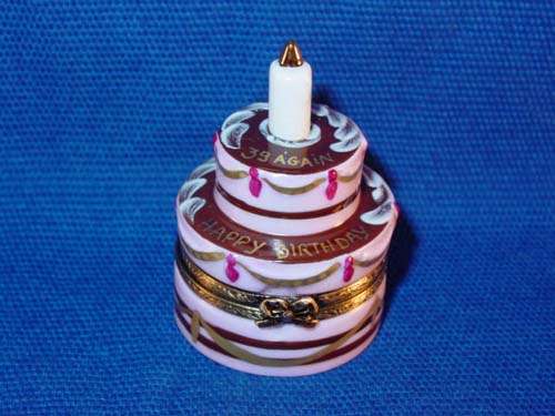 BIRTHDAY CAKE - '39 AGAIN'